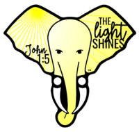 The light shines in the darkness...